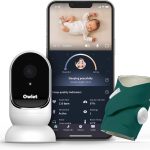 Owlet Dream Duo Smart Baby Monitor - Video Baby Monitor with HD Camera & Dream Sock: Only Baby Monitor to Track Heart Rate & Average Oxygen as Sleep Quality Indicators
